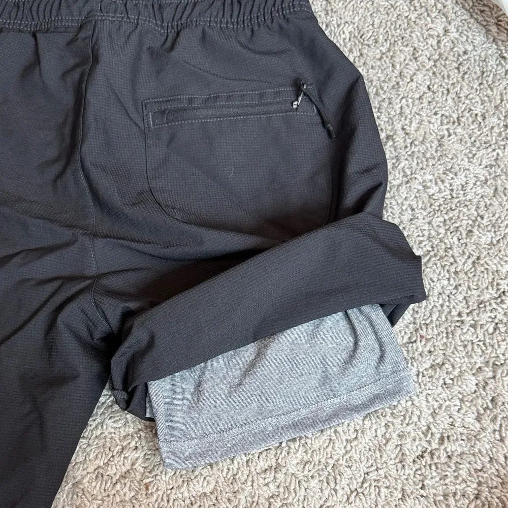 Kenneth Cole Charcoal Men's Athletic Shorts